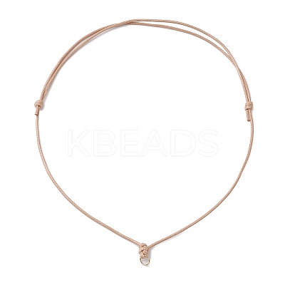 Adjustable Korean Waxed Polyester Cord Necklace Making AJEW-JB01310-01-1