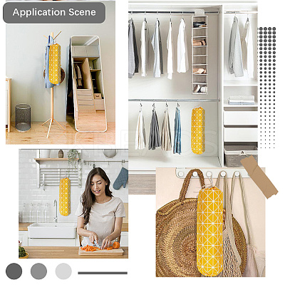Cotton Jute Cloth Storage Pouches ABAG-WH20003-02B-1