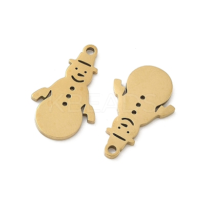 Christmas 201 Stainless Steel Pendants STAS-P428-01B-G-1