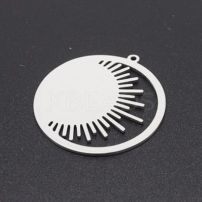 Non-Tarnish 201 Stainless Steel Pendants STAS-S105-LA218-1