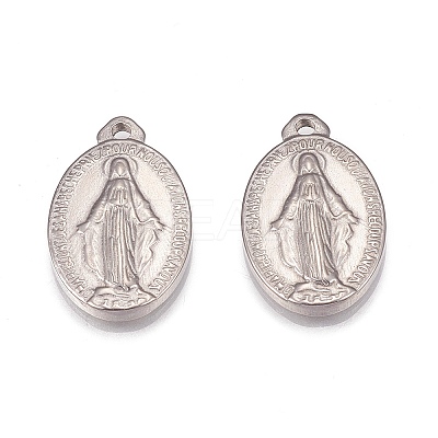 Non-Tarnish 304 Stainless Steel Pendants LS-STAS-H109-08P-1