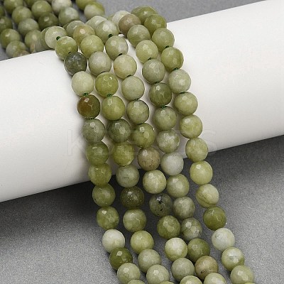 Natural TaiWan Jade Beads Strands G-K310-A23-6mm-01-1
