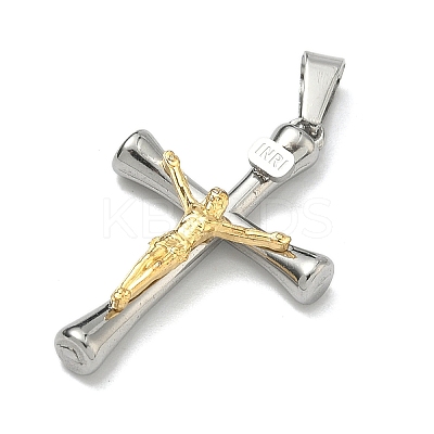 304 Stainless Steel Pendants STAS-F336-18GP-02-1