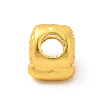 Rack Plating Alloy European Beads PALLOY-F287-51MG-1
