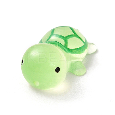 Luminous Translucent Resin Sea Animal Cabochons RESI-D055-01E-1