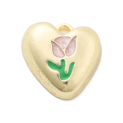 Alloy Enamel Pendants ENAM-F151-01G-05-1