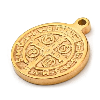 304 Stainless Steel Charms STAS-L270-08G-1