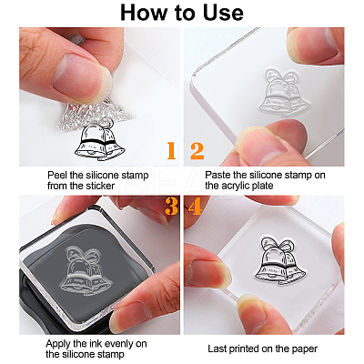 Custom Summer Theme PVC Plastic Clear Stamps DIY-WH0631-0412-1