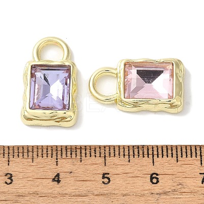 Lock Rack Plating Alloy Pendants FIND-I039-26G-1