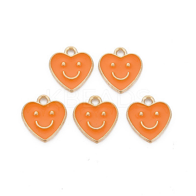Alloy Enamel Charms ENAM-T016-12I-RS-1