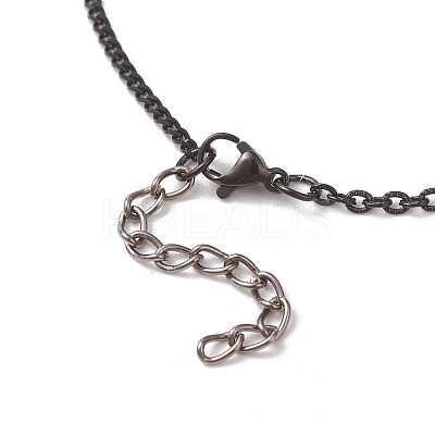 304 Stainless Steel Cable Chain Twisted Chain Bracelet Making AJEW-JB01514-1