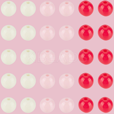 Opaque Acrylic Beads SACR-PA0001-04A-05-1