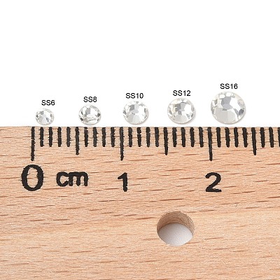 Preciosa® MAXIMA Crystal No Hotfix Flatback Stones Y-PRC-NSS12-80100-200-1