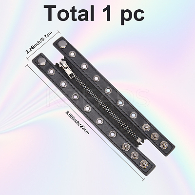Punk PU Leather Cord Bracelets BJEW-WH20008-12C-1