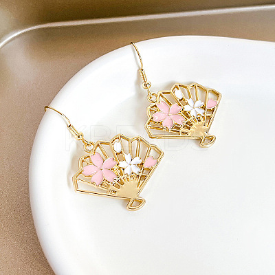 Alloy Enamel Dangle Earrings FS-WG5BF49-01-1