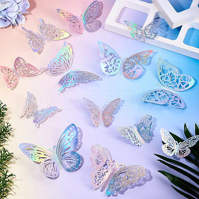 7 Bags 7 Styles Paper Wall Stickers DIY-TA0013-20-1