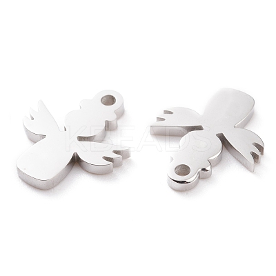 Non-Tarnish 304 Stainless Steel Charms STAS-Y002-14P-1