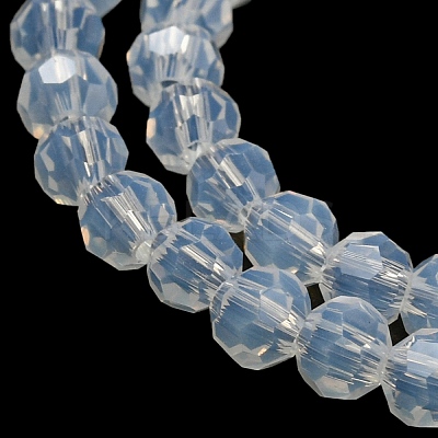 Imitation Jade Glass Beads Stands EGLA-A035-J3mm-D06-1
