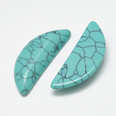 Synthetic Turquoise Cabochons X-TURQ-S290-18A-01-1