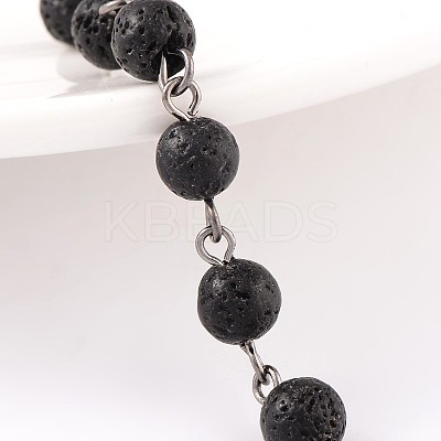 Handmade Gemstone Beads Chains for Necklaces Bracelets Making AJEW-JB00156-07-1