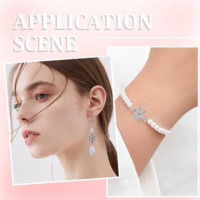 56Pcs 14 Style Alloy Crystal Rhinestone Connector Charms FIND-SC0007-90-1