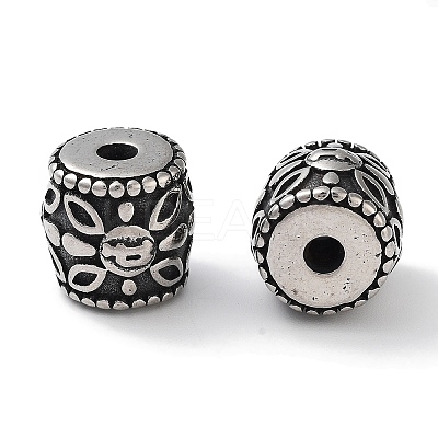 304 Stainless Steel Beads Hand Polished STAS-M057-32AS-1