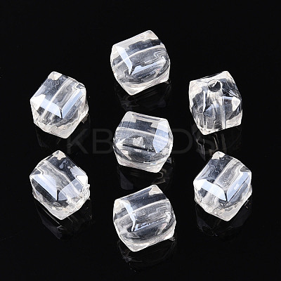 Transparent Acrylic Beads TACR-T028-60B-1