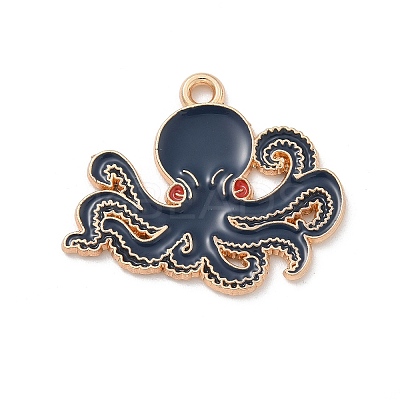 Alloy Enamel Pendants ENAM-A008-41KCG-01-1
