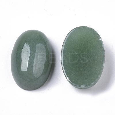 Natural Green Aventurine Cabochons X-G-N0325-06-1
