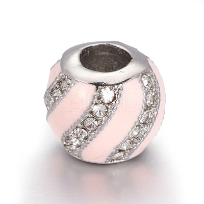 304 Stainless Steel European Beads OPDL-L013-33P-1