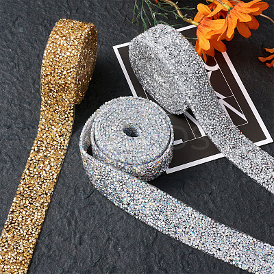 Glitter Resin Hotfix Rhinestone(Hot Melt Adhesive On The Back) OCOR-TA0001-14-1