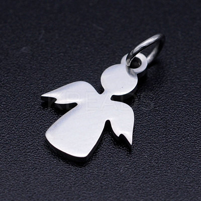 Non-Tarnish 201 Stainless Steel Pendants STAS-T046-JA343-1-1