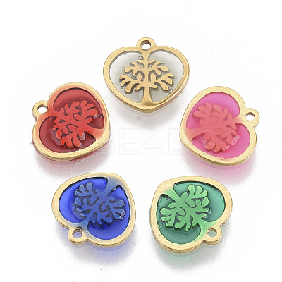 201 Stainless Steel Pendants STAS-R099-04-1