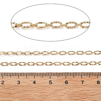10M Brass Cable Chains CHC-L052-02A-G-1