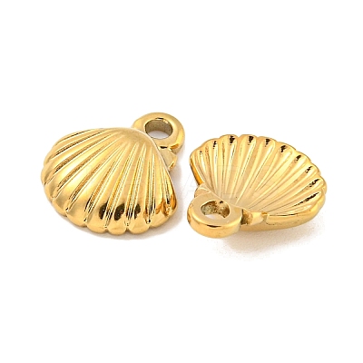Ion Plating(IP) 304 Stainless Steel Charms STAS-P365-02G-1