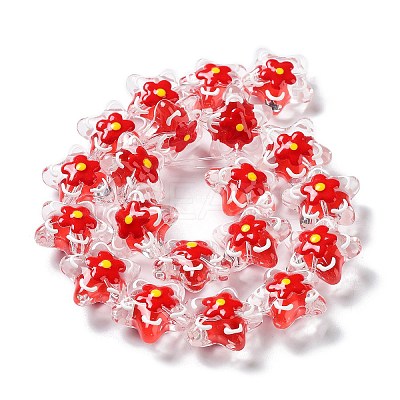 Transparent Glass Beads GLAA-H028-01C-1