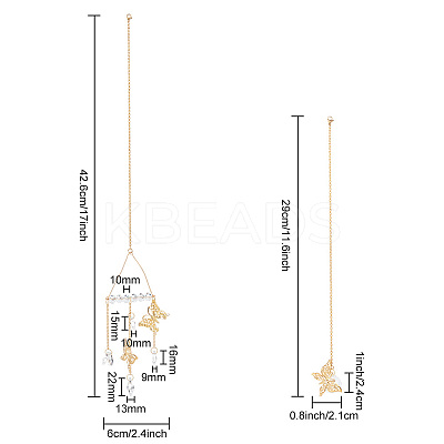 3Pcs 3 Styles Crystal Glass Teardrop Suncatchers Prisms Car Hanging Pendant Decorations HJEW-PH01676-1