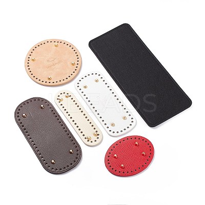 PU Leather Bottom for Knitting Bag FIND-XCP0001-91-1