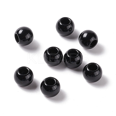 Opaque Acrylic European Beads OPDL-C002-11M-1