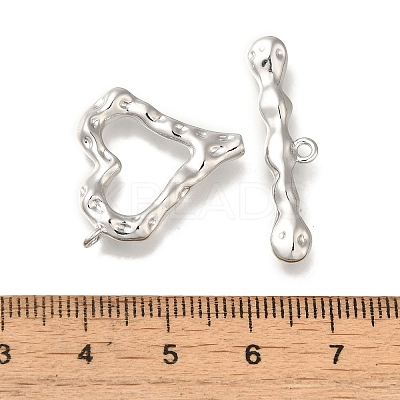Brass Toggle Clasps KK-H480-01P-1