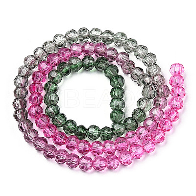 Transparent Glass Beads Strands LS-GLAA-E036-07J-1