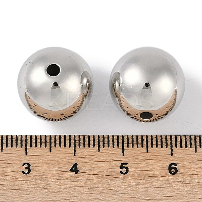 CCB Plastic Round Beads ALUM-U001-08C-09-1