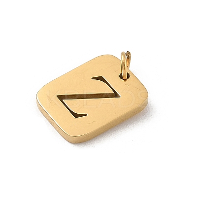 304 Stainless Steel Charms STAS-R001-01G-Z-1