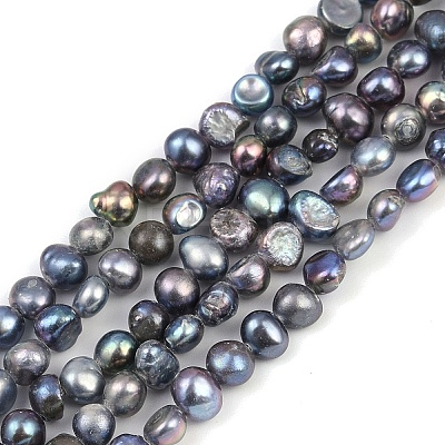 Natural Cultured Freshwater Pearl Beads Strands PEAR-P064-19D-05F-1