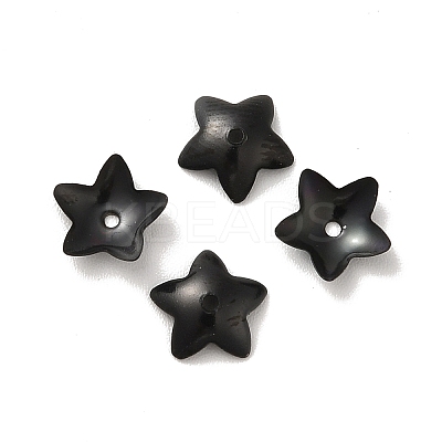Ion Plating(IP) 304 Stainless Steel Flower Bead Cap STAS-G127-05EB-1