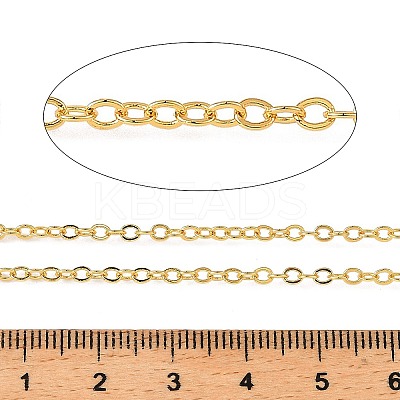 Brass Cable Chains CHC-H111-05G-07-1