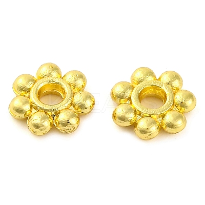Rack Plating Brass Spacer Beads KK-S401-02G-1