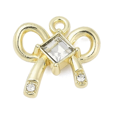 Alloy Pendants with Rhinestone PALLOY-R151-61G-1