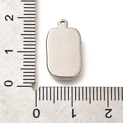 304 Stainless Steel Pendants STAS-D288-02P-1