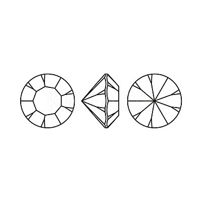 Preciosa® MAXIMA Crystal Round Stones Y-PRC-RBSS12-00030-1